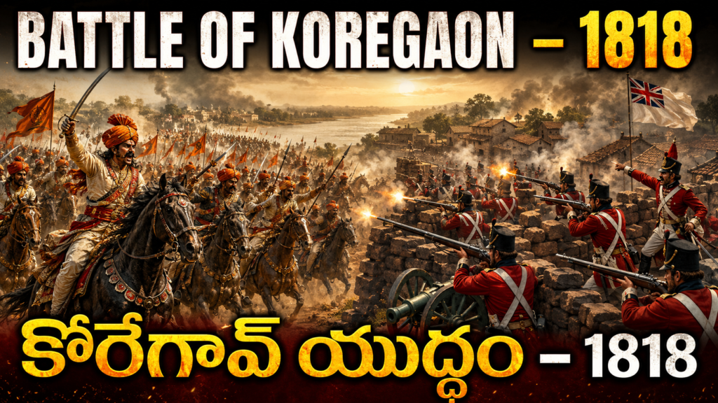 Battle of Koregaon - 1818