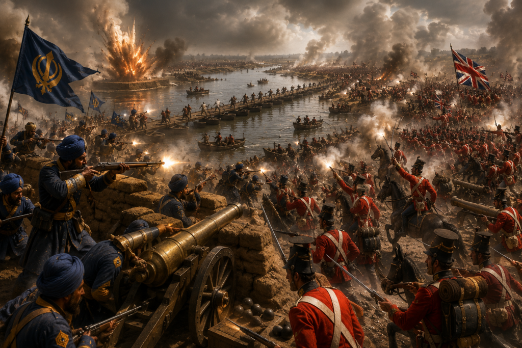 Battle of Sobraon - 1846