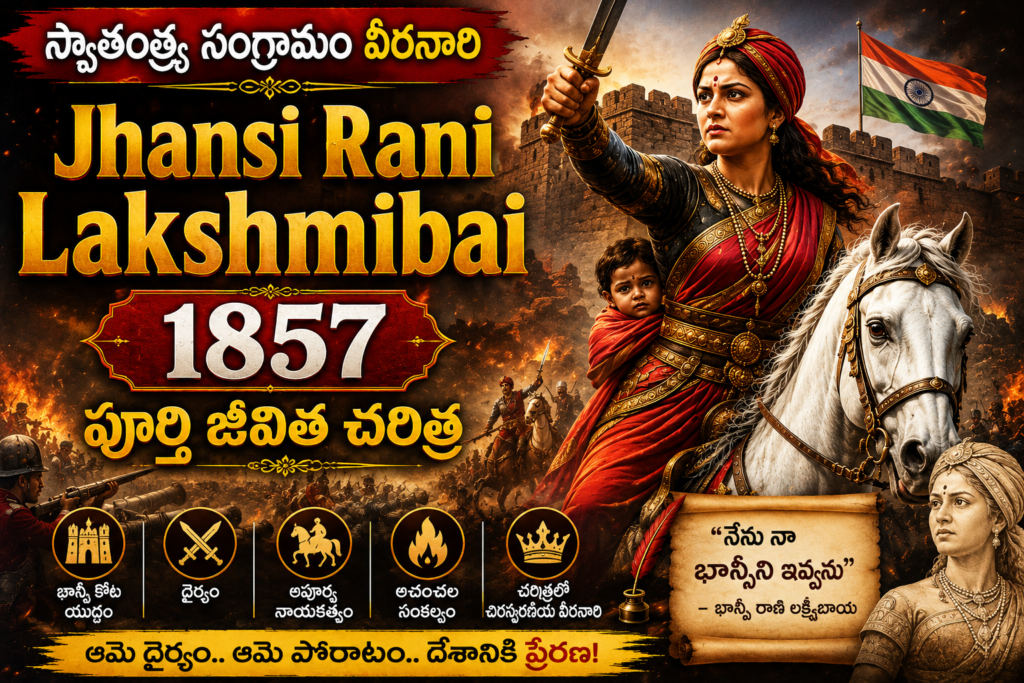 Jhansi Rani Lakshmibai – 1857 