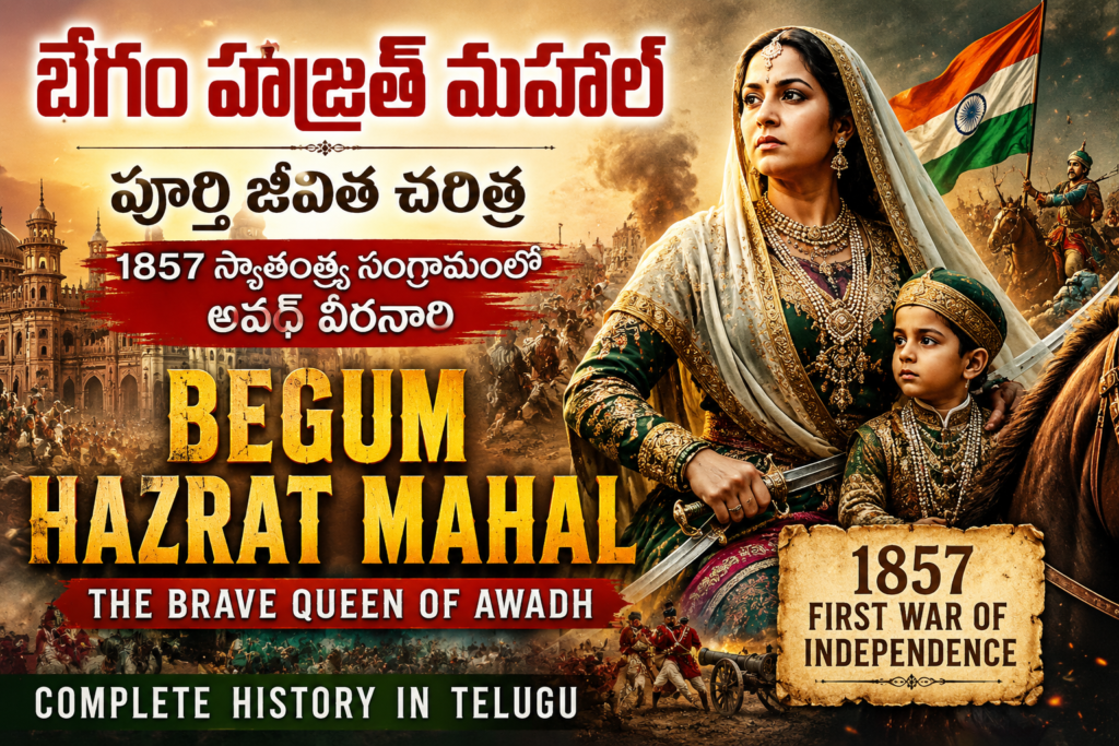 Begum Hazrat Mahal History-1820-1879 