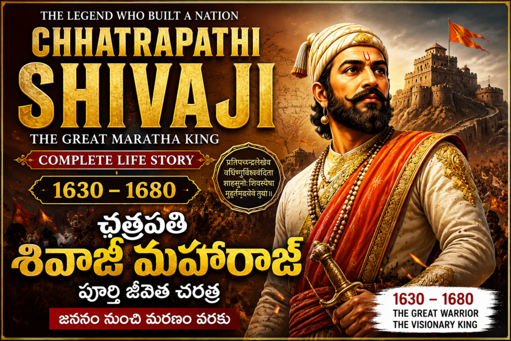 Chhatrapati Shivaji Maharaj Biography 1630-1680